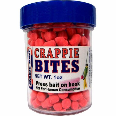 MAGIC CATFISH BAIT 1 oz Fishing Crappie Bites - Red MAGIC-RED